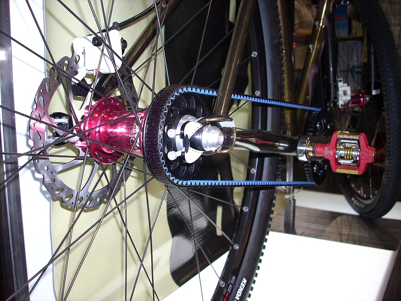 Buje trasero de correa — limpio, preciso, hermoso