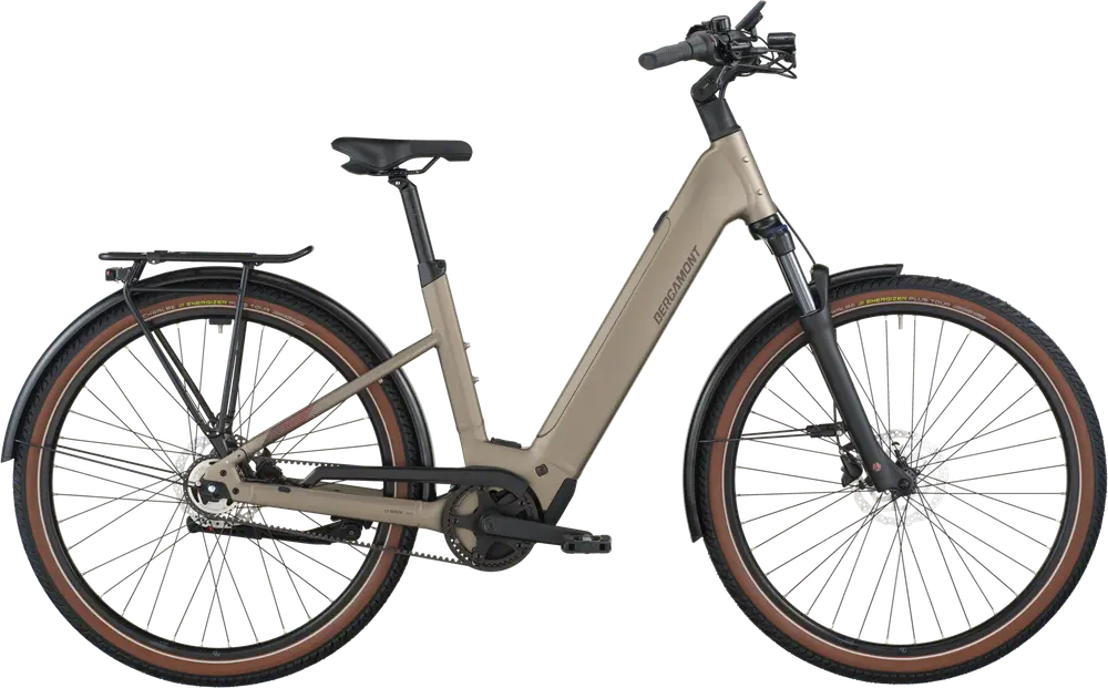 Bergamont E-Horizon Tour 20 Belt Wave 600 Wh 28 Zoll Tiefeinsteiger belt drive bike