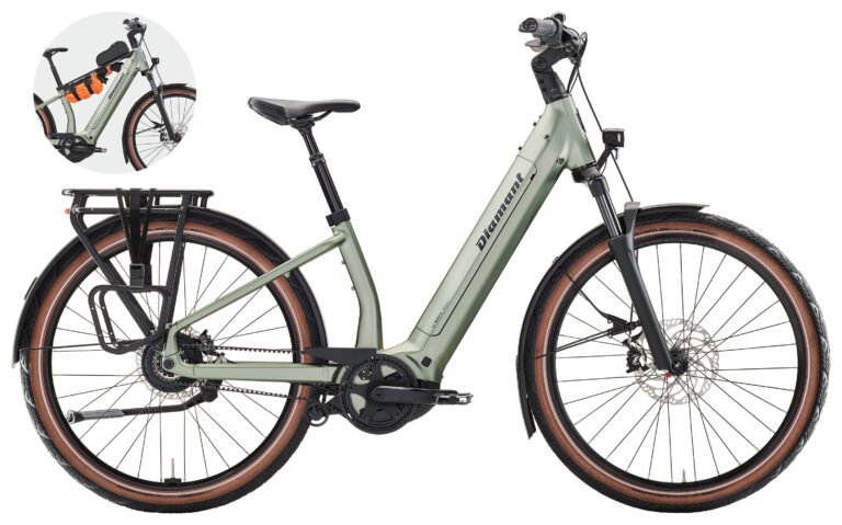 Diamant Suvea Style 800 Wh 27,5 Zoll Tiefeinsteiger 2026 belt drive bike